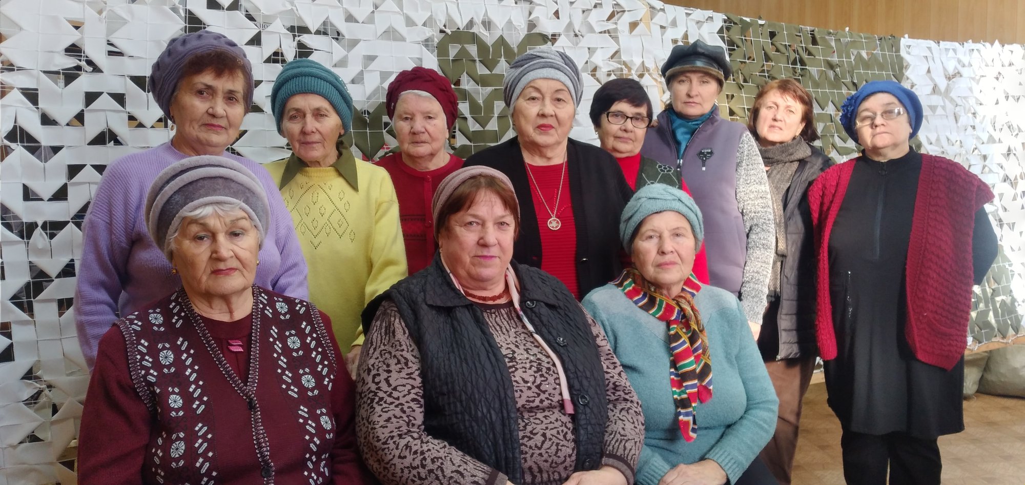 Зимние маскировочные сети отправляются бойцам Зимние маскировочные сети отправляются бойцам