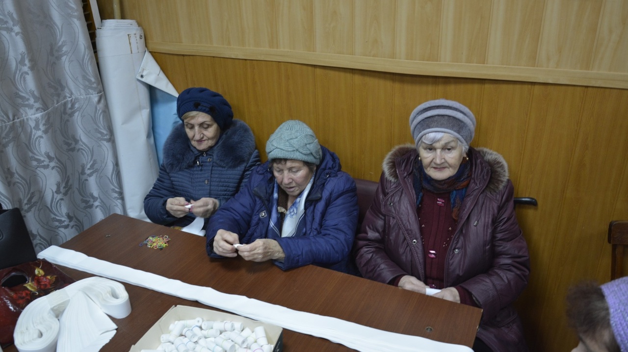Масер - класс по плетению сетей для бойцов проведен дла сотрудников Администрации района